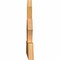 Ekena Millwork Richland Rough Sawn Timber Gable Bracket, Western Red Cedar, 48"W x 24"H x 2"D x 6"F, 12/12 Pitch GBW048X24X0206RIC00RWR - alternate 5